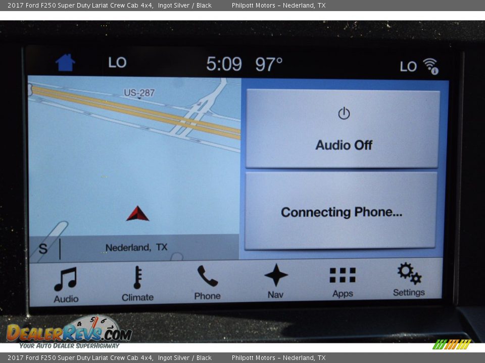 2017 Ford F250 Super Duty Lariat Crew Cab 4x4 Ingot Silver / Black Photo #19