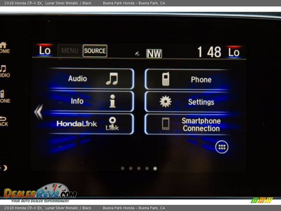 2018 Honda CR-V EX Lunar Silver Metallic / Black Photo #25