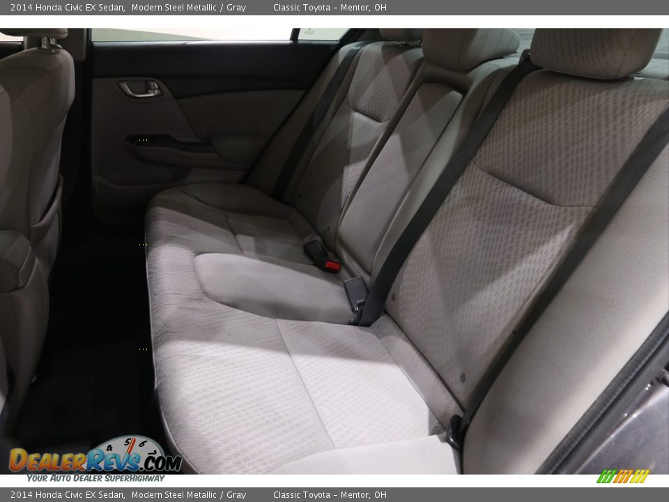 2014 Honda Civic EX Sedan Modern Steel Metallic / Gray Photo #20
