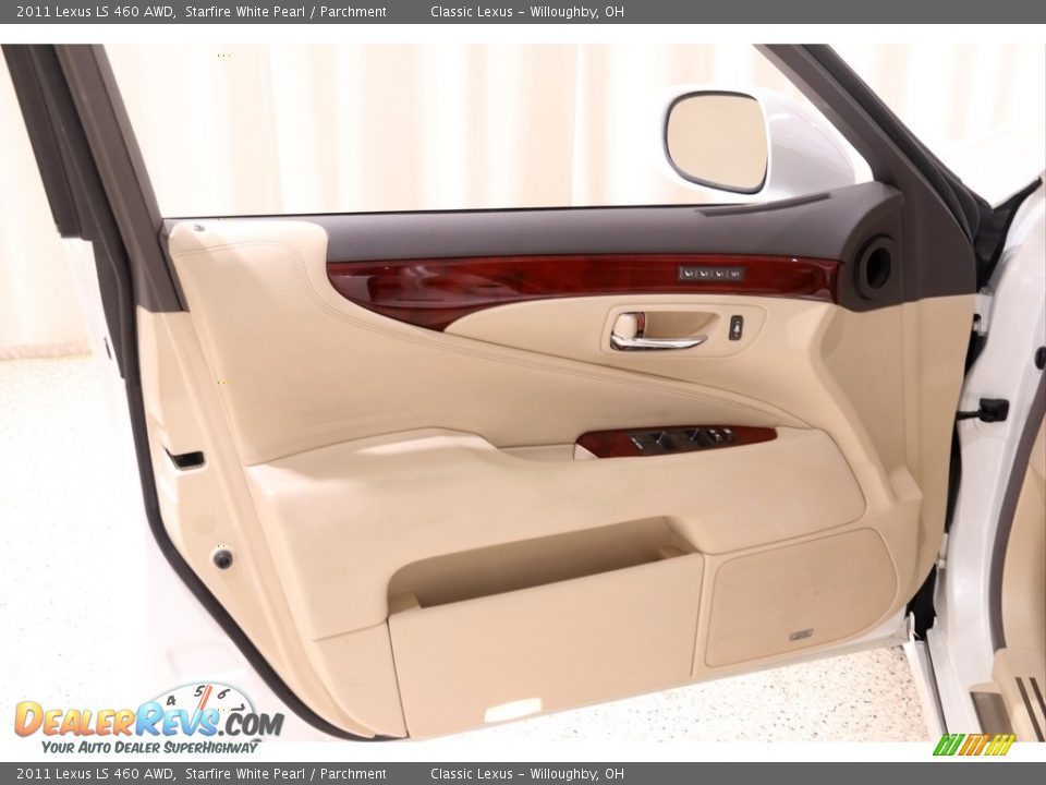 2011 Lexus LS 460 AWD Starfire White Pearl / Parchment Photo #4