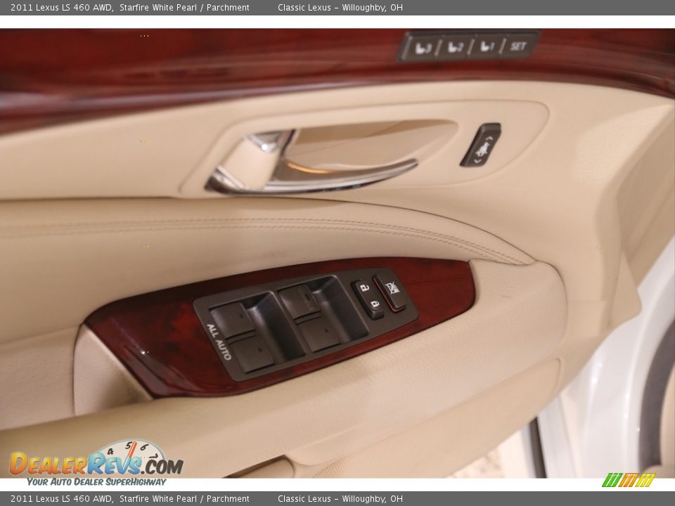 2011 Lexus LS 460 AWD Starfire White Pearl / Parchment Photo #5