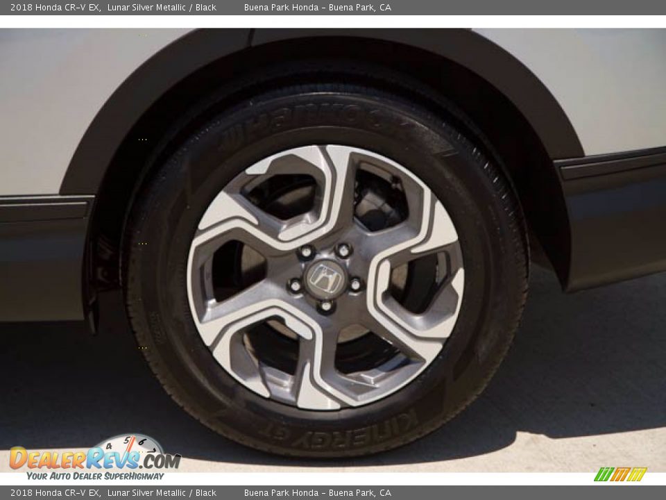 2018 Honda CR-V EX Lunar Silver Metallic / Black Photo #36