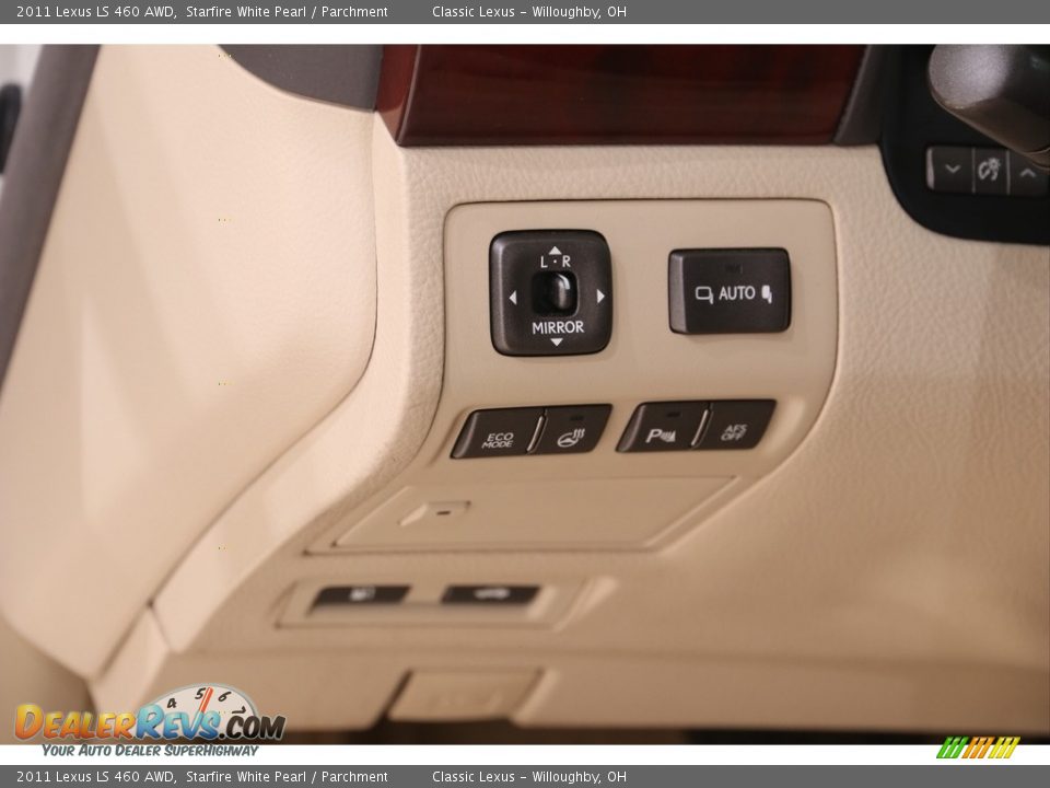 2011 Lexus LS 460 AWD Starfire White Pearl / Parchment Photo #7