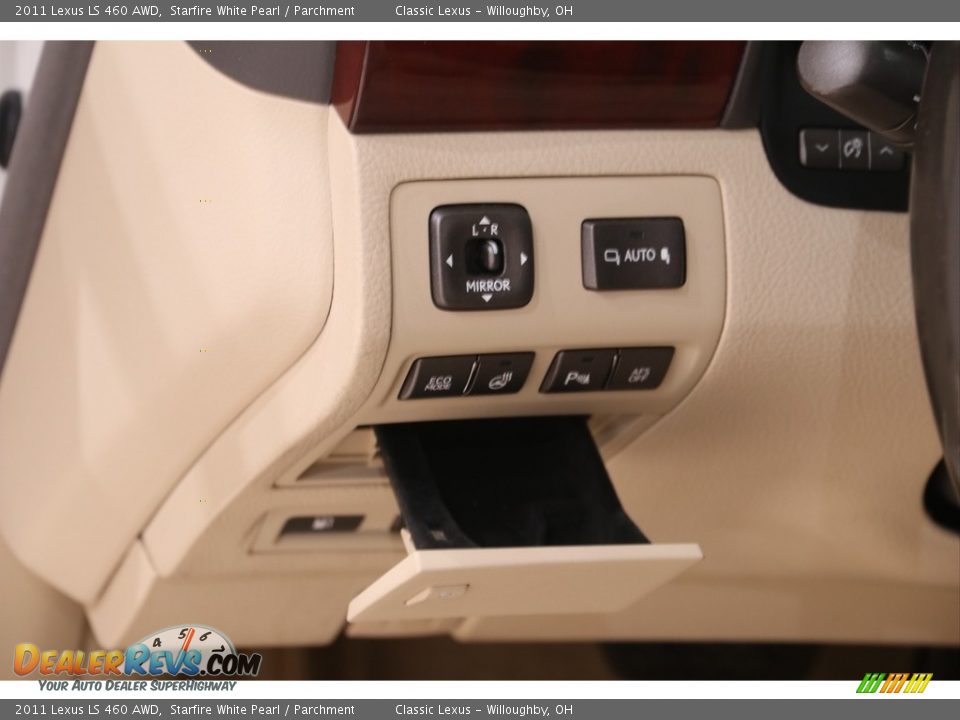 2011 Lexus LS 460 AWD Starfire White Pearl / Parchment Photo #8