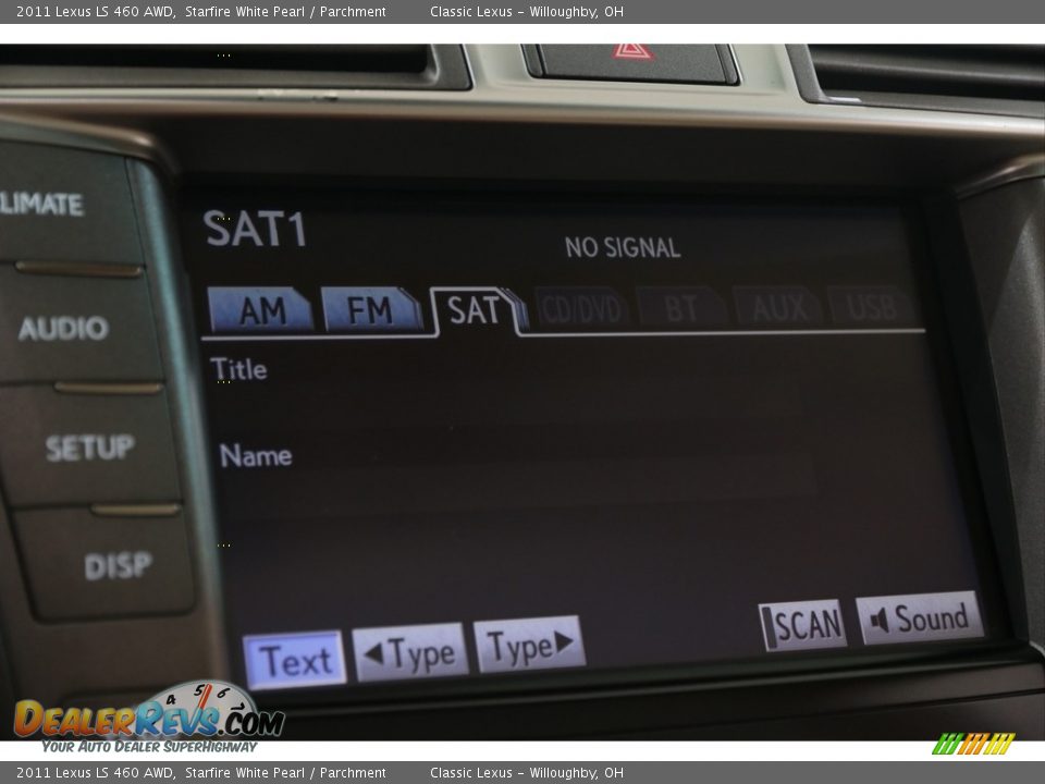 2011 Lexus LS 460 AWD Starfire White Pearl / Parchment Photo #18