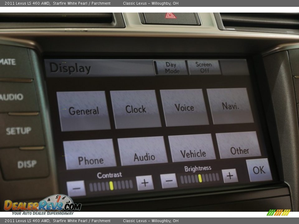 2011 Lexus LS 460 AWD Starfire White Pearl / Parchment Photo #20