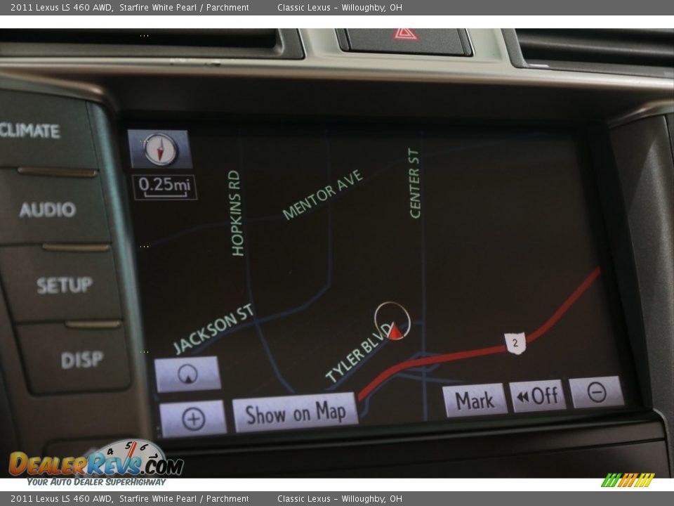 2011 Lexus LS 460 AWD Starfire White Pearl / Parchment Photo #21