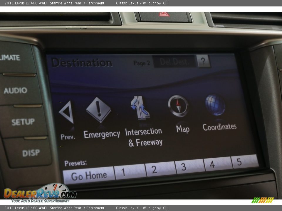 2011 Lexus LS 460 AWD Starfire White Pearl / Parchment Photo #23