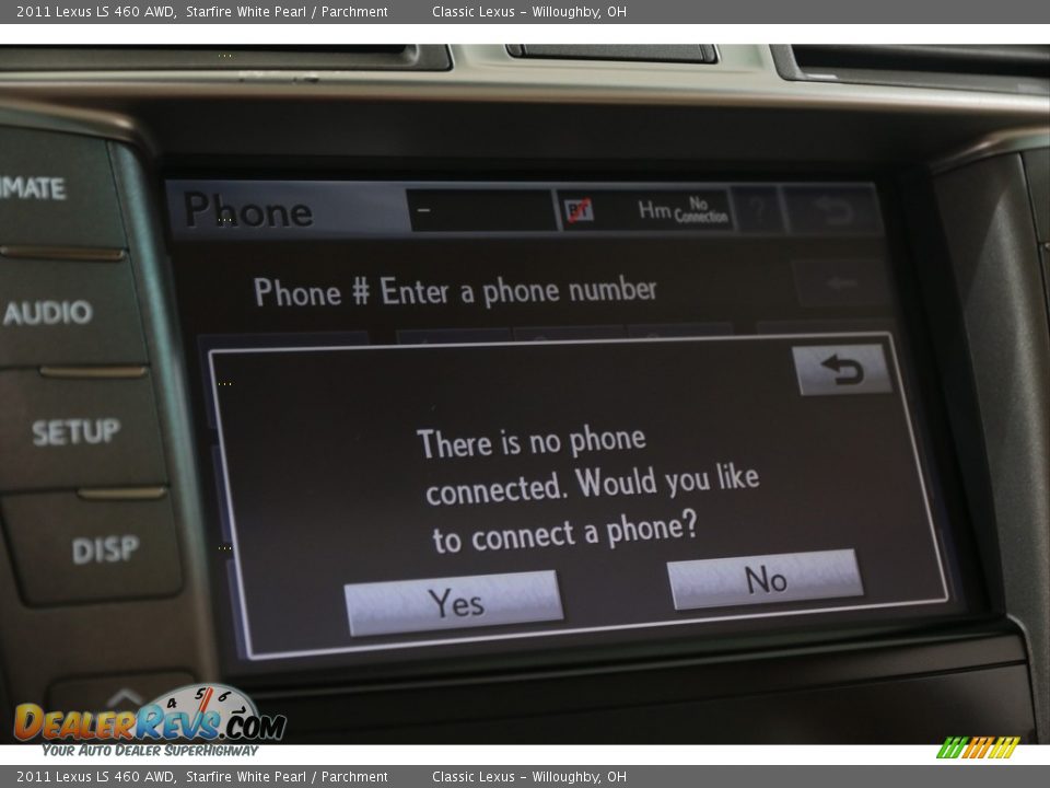 2011 Lexus LS 460 AWD Starfire White Pearl / Parchment Photo #25