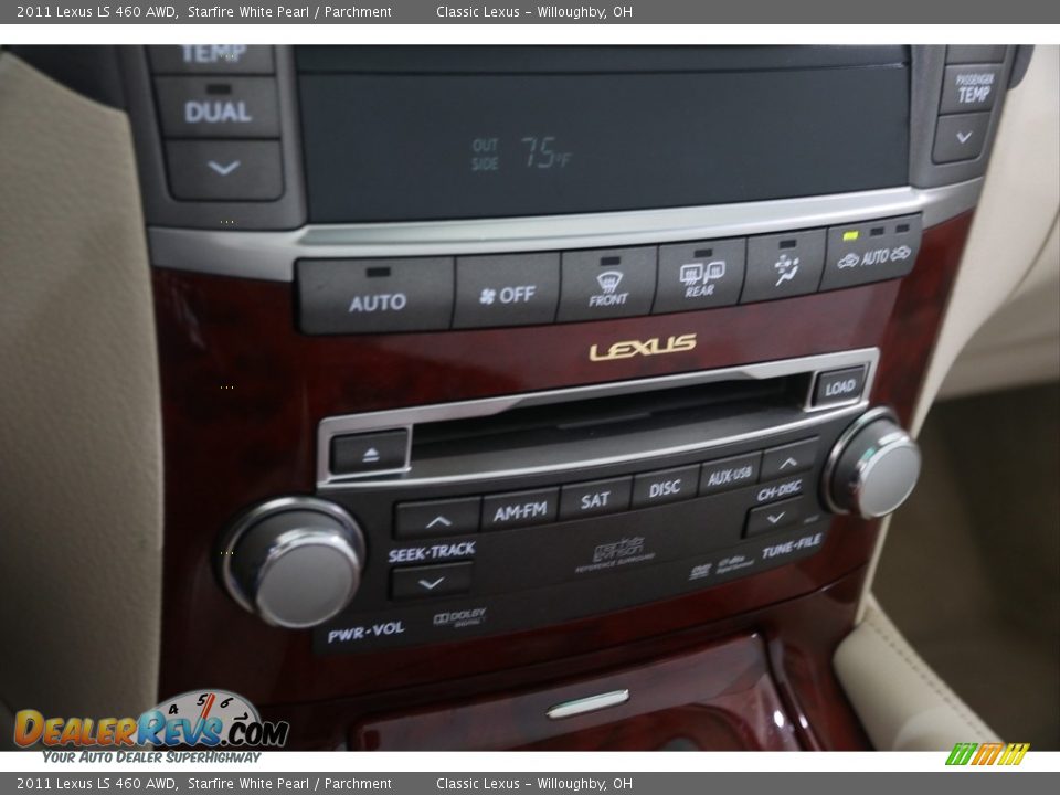 2011 Lexus LS 460 AWD Starfire White Pearl / Parchment Photo #29