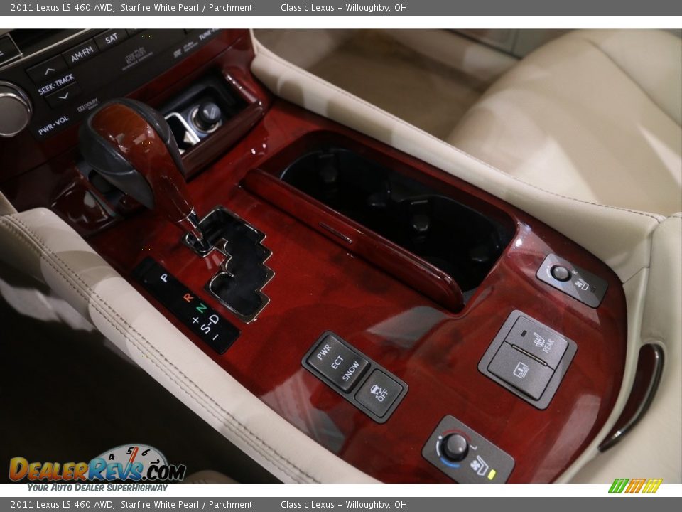 2011 Lexus LS 460 AWD Starfire White Pearl / Parchment Photo #31