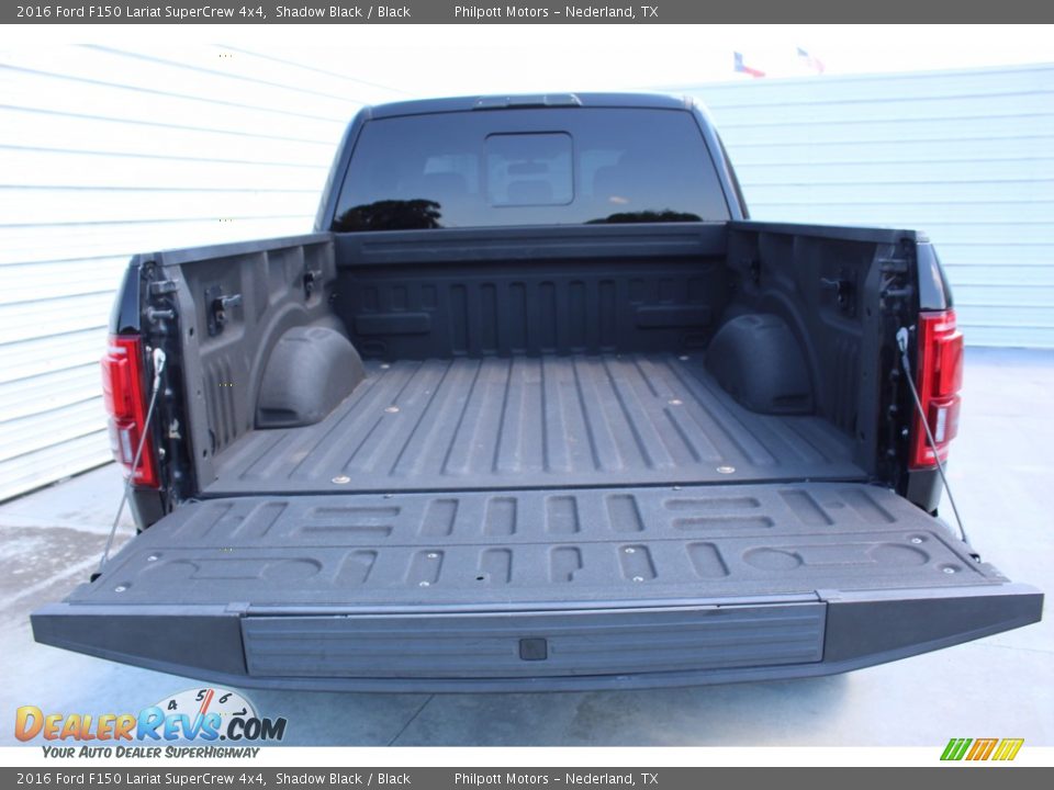 2016 Ford F150 Lariat SuperCrew 4x4 Shadow Black / Black Photo #25