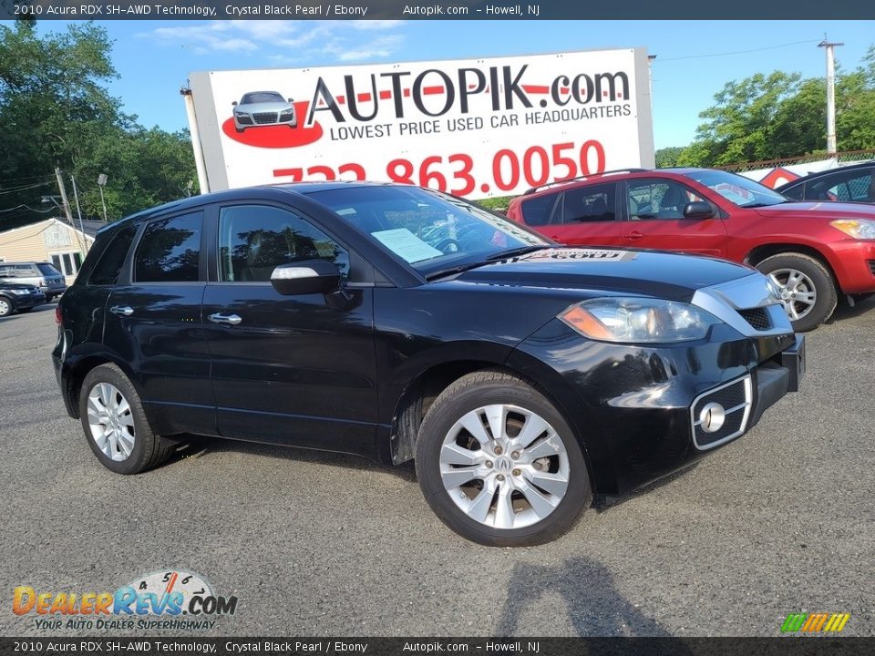 2010 Acura RDX SH-AWD Technology Crystal Black Pearl / Ebony Photo #1