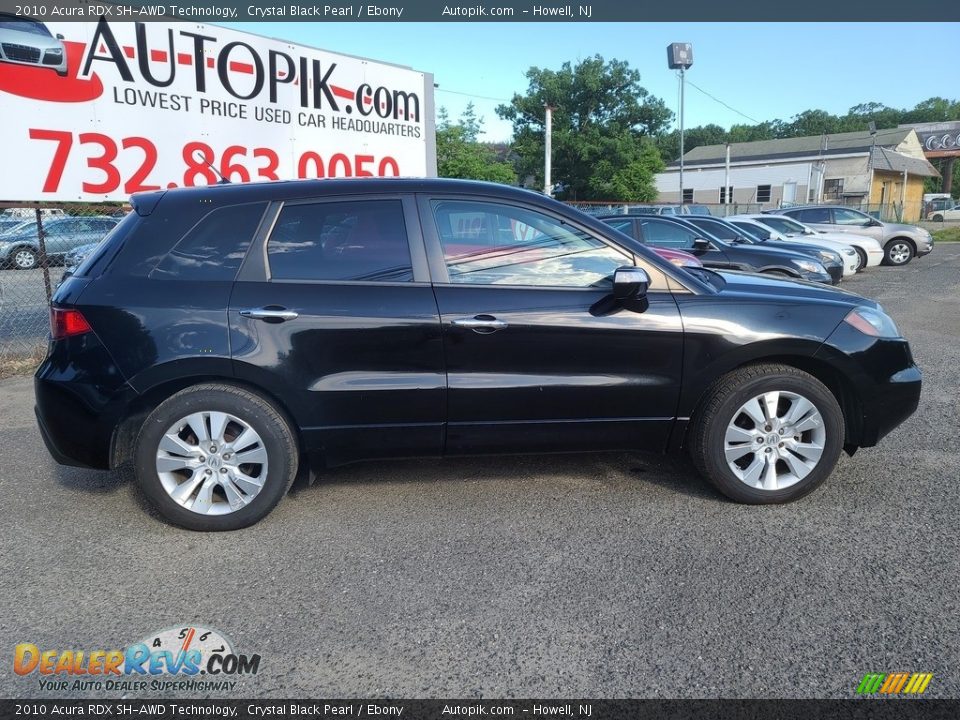 2010 Acura RDX SH-AWD Technology Crystal Black Pearl / Ebony Photo #3
