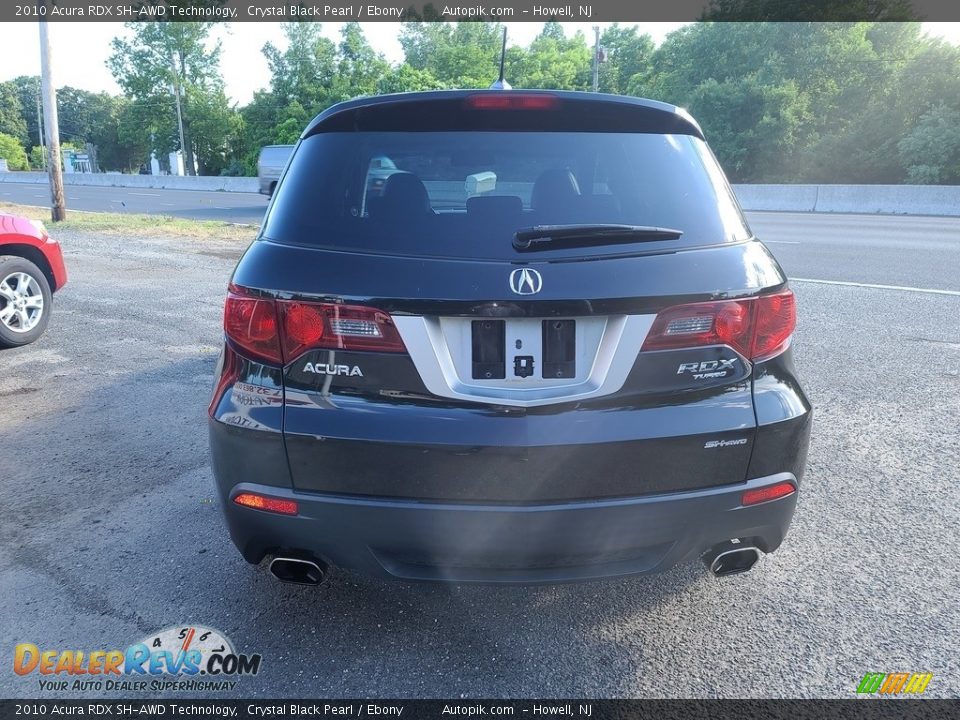 2010 Acura RDX SH-AWD Technology Crystal Black Pearl / Ebony Photo #5