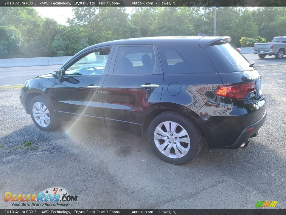 2010 Acura RDX SH-AWD Technology Crystal Black Pearl / Ebony Photo #6