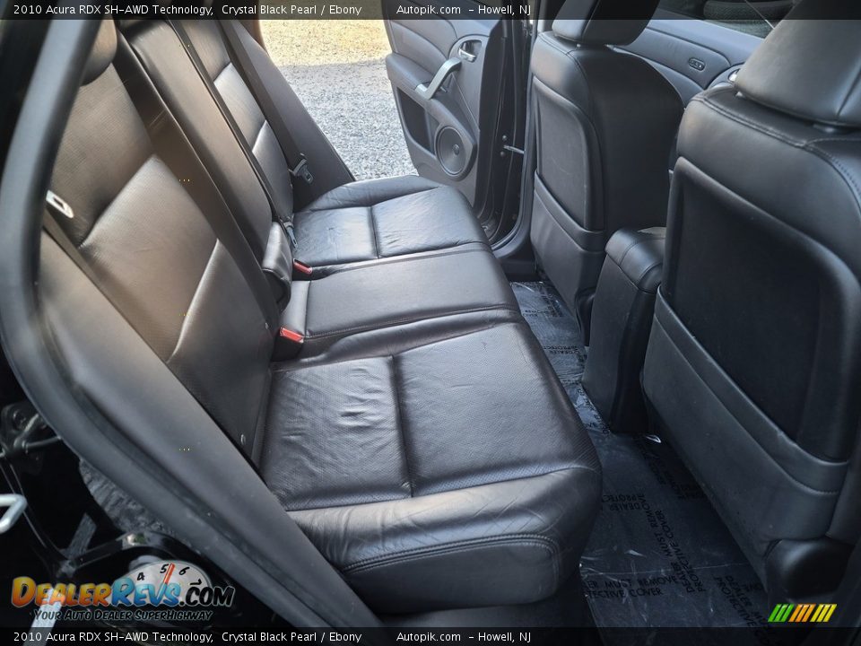 2010 Acura RDX SH-AWD Technology Crystal Black Pearl / Ebony Photo #13