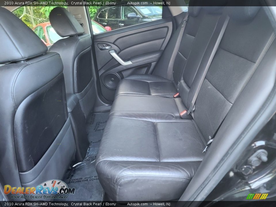2010 Acura RDX SH-AWD Technology Crystal Black Pearl / Ebony Photo #14