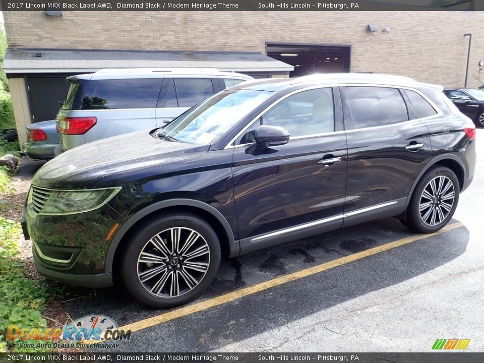 Front 3/4 View of 2017 Lincoln MKX Black Label AWD Photo #1