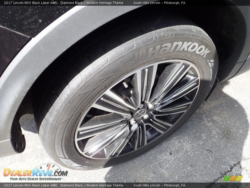 2017 Lincoln MKX Black Label AWD Wheel Photo #5