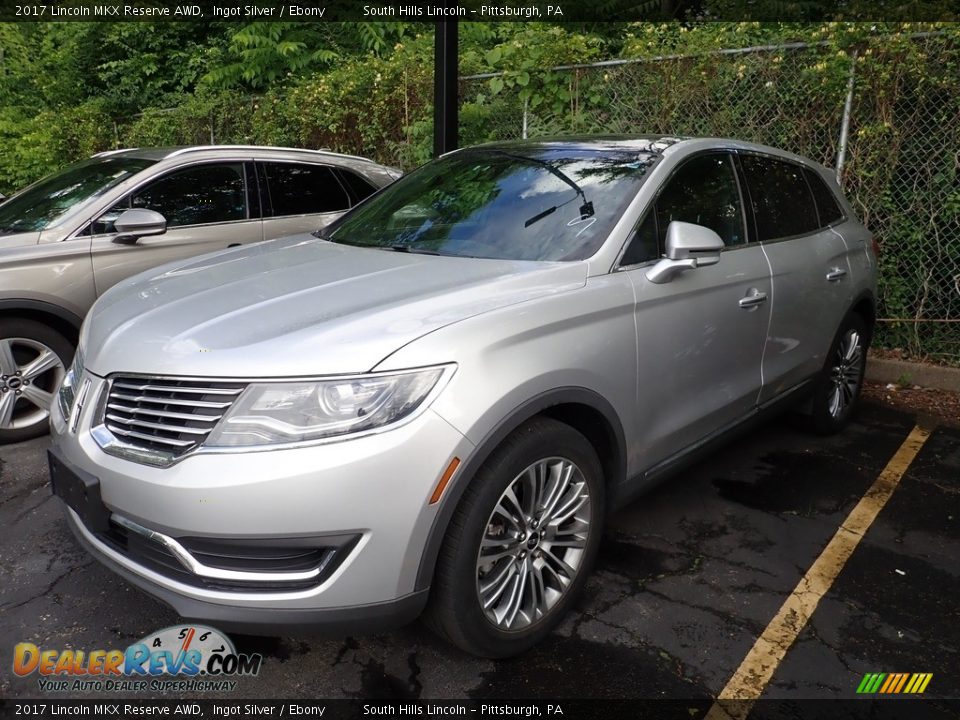 2017 Lincoln MKX Reserve AWD Ingot Silver / Ebony Photo #1