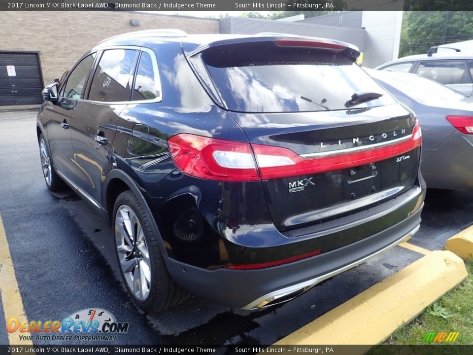 2017 Lincoln MKX Black Label AWD Diamond Black / Indulgence Theme Photo #2