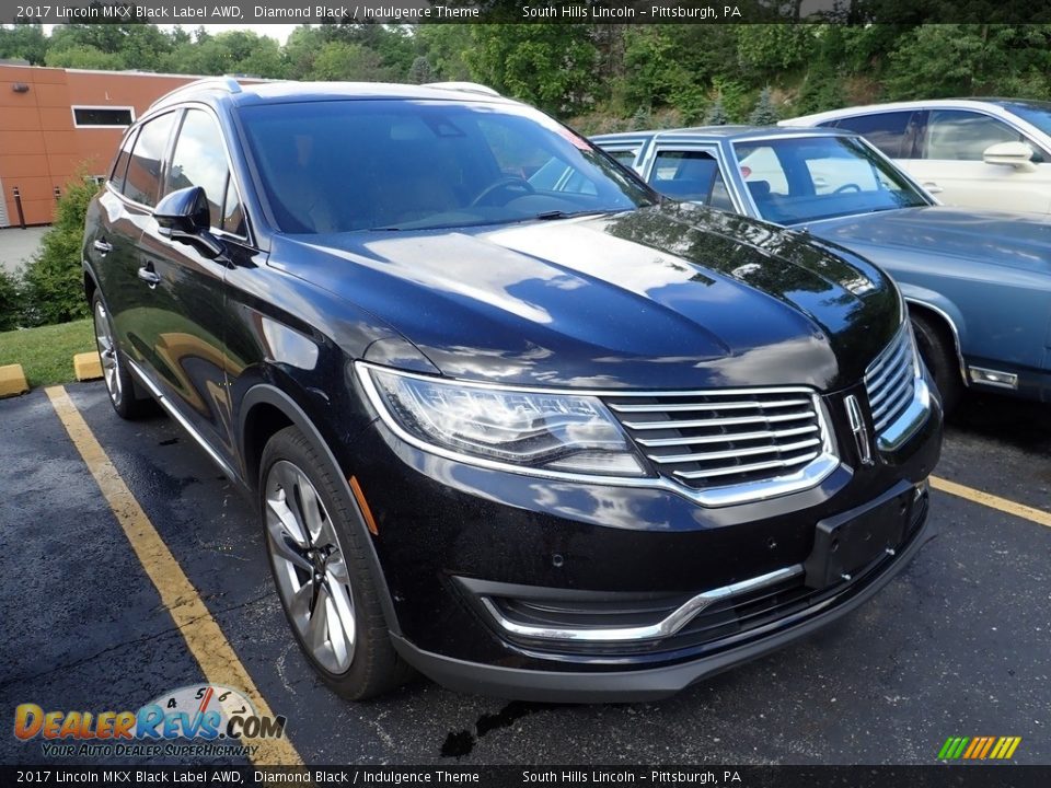 2017 Lincoln MKX Black Label AWD Diamond Black / Indulgence Theme Photo #5