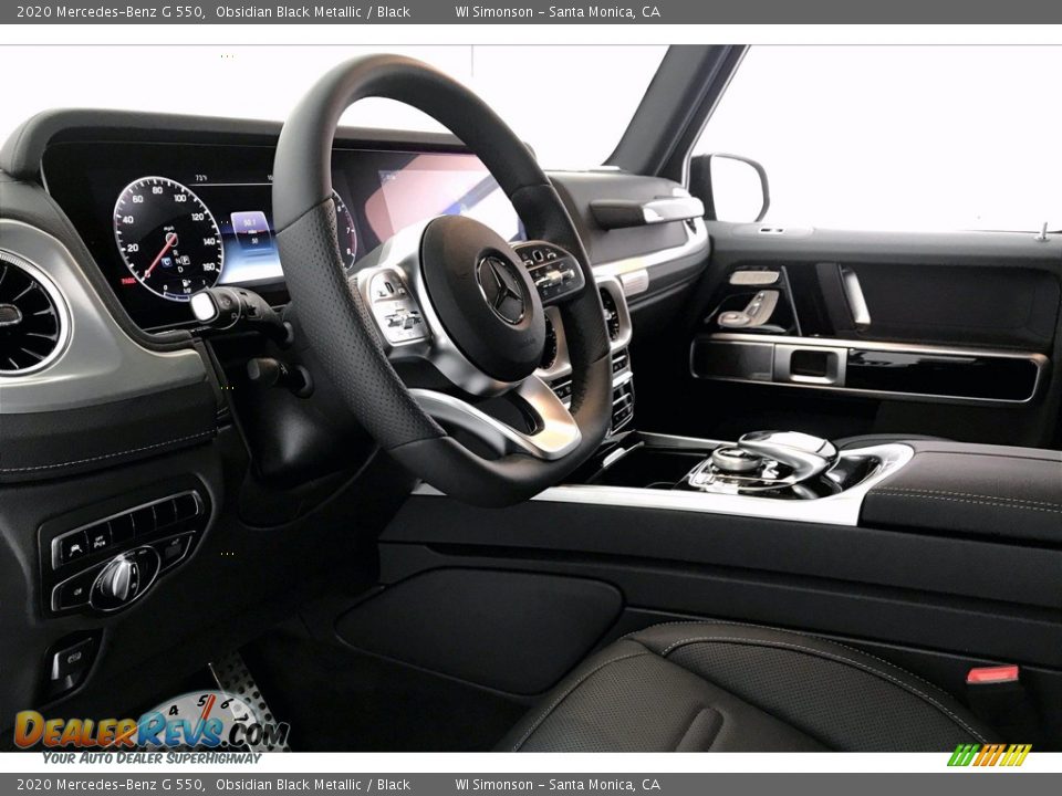 2020 Mercedes-Benz G 550 Obsidian Black Metallic / Black Photo #4