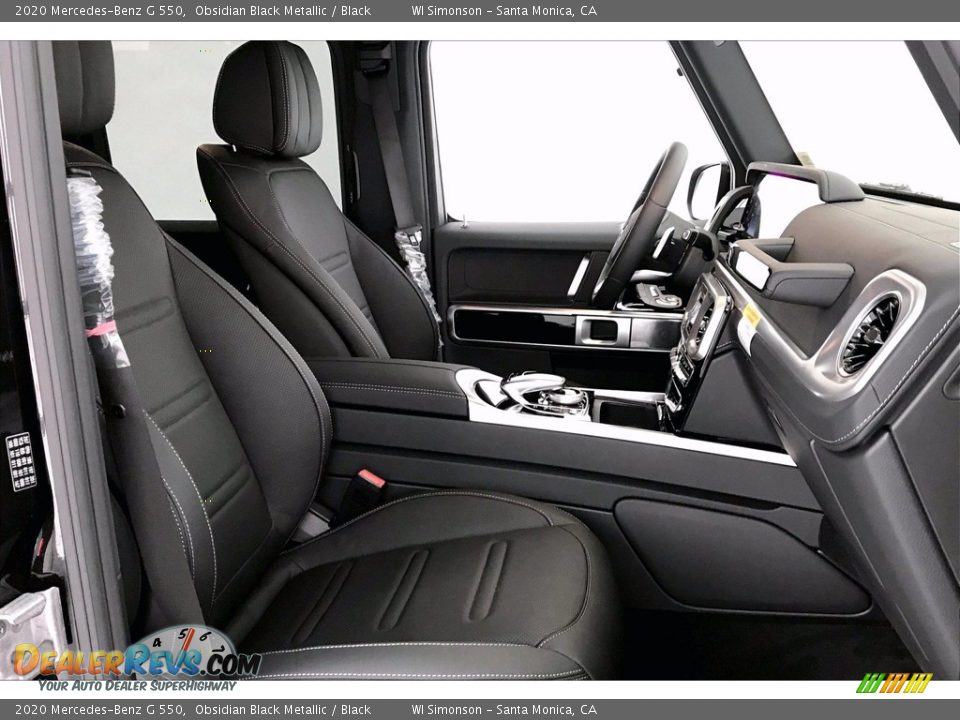 2020 Mercedes-Benz G 550 Obsidian Black Metallic / Black Photo #5