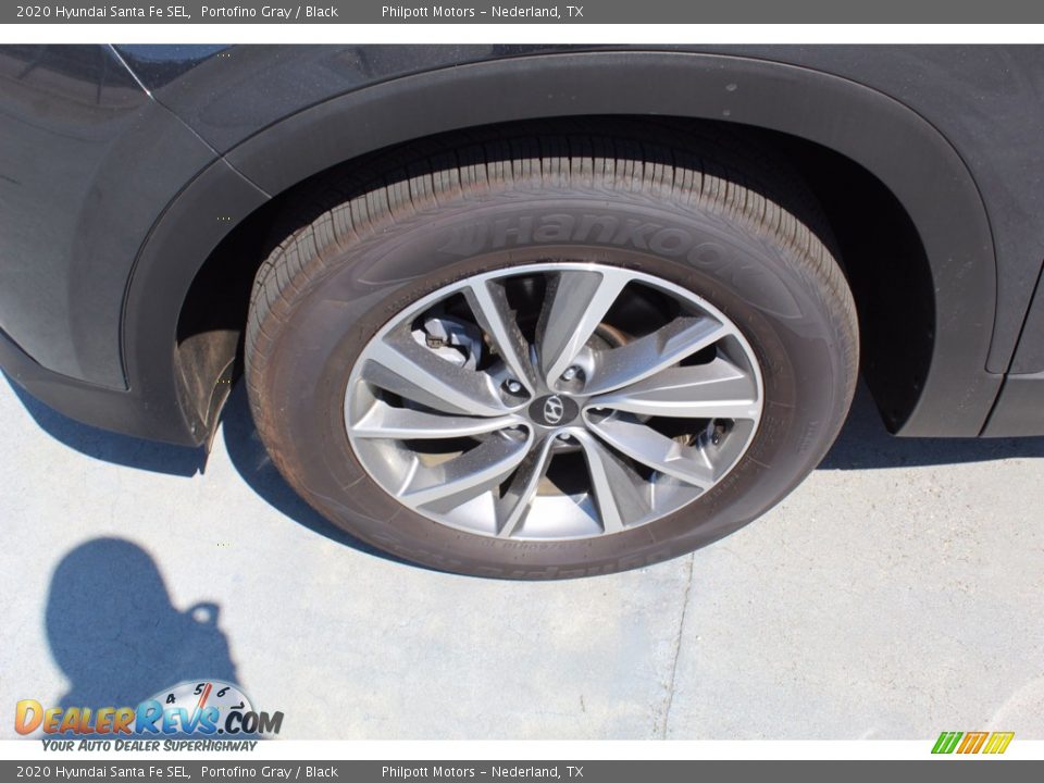 2020 Hyundai Santa Fe SEL Portofino Gray / Black Photo #5