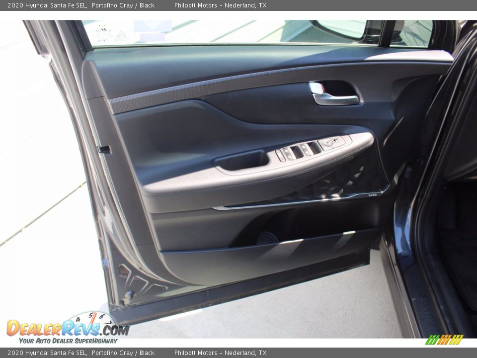 2020 Hyundai Santa Fe SEL Portofino Gray / Black Photo #9