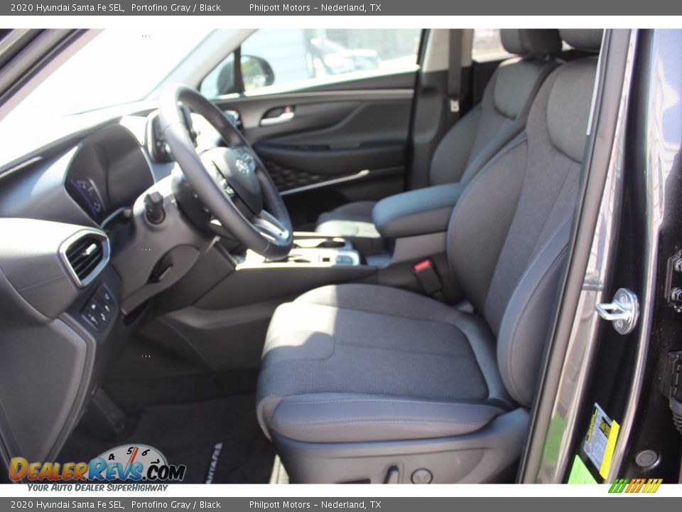 2020 Hyundai Santa Fe SEL Portofino Gray / Black Photo #10