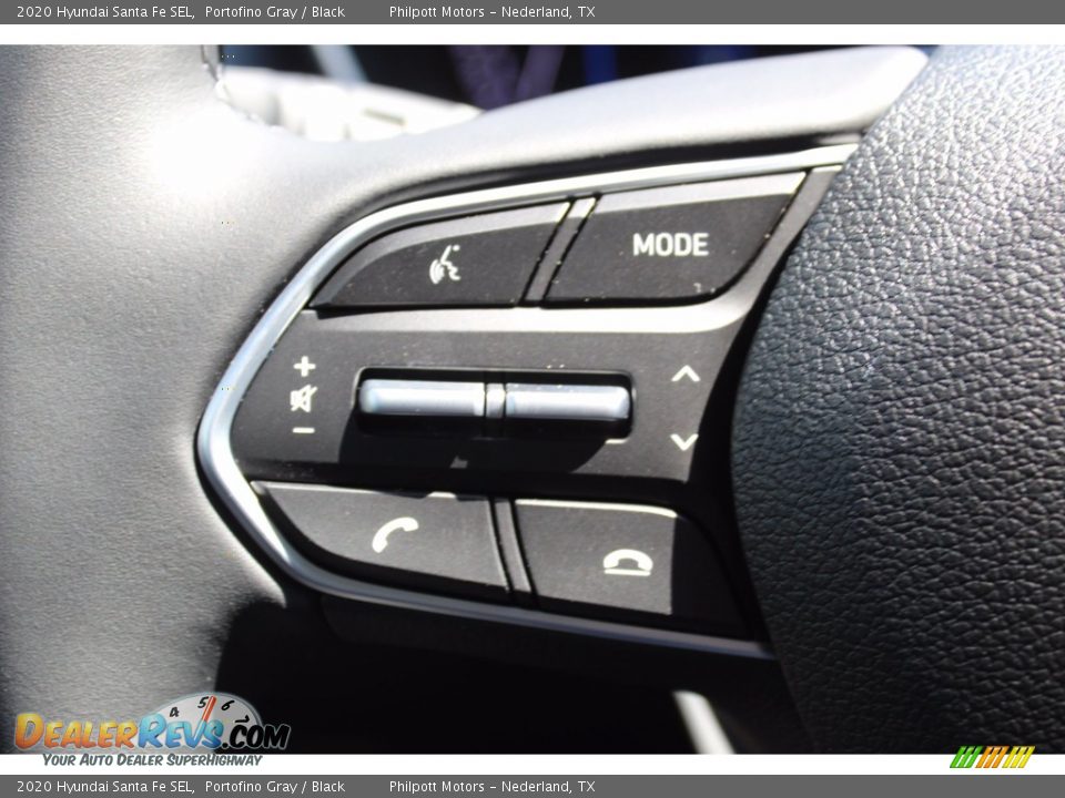 2020 Hyundai Santa Fe SEL Portofino Gray / Black Photo #11