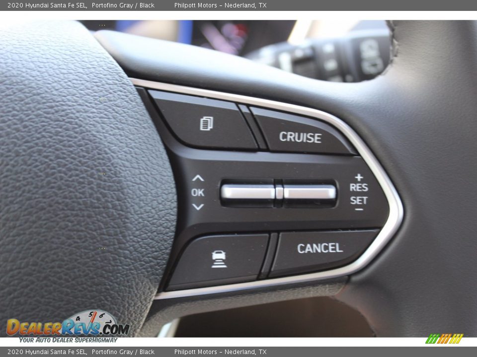 2020 Hyundai Santa Fe SEL Portofino Gray / Black Photo #12