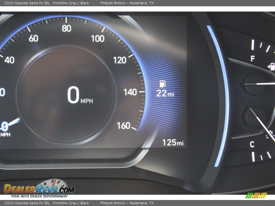 2020 Hyundai Santa Fe SEL Portofino Gray / Black Photo #14