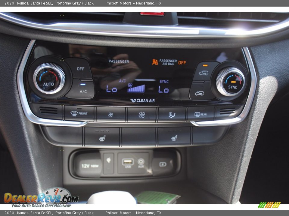 2020 Hyundai Santa Fe SEL Portofino Gray / Black Photo #17