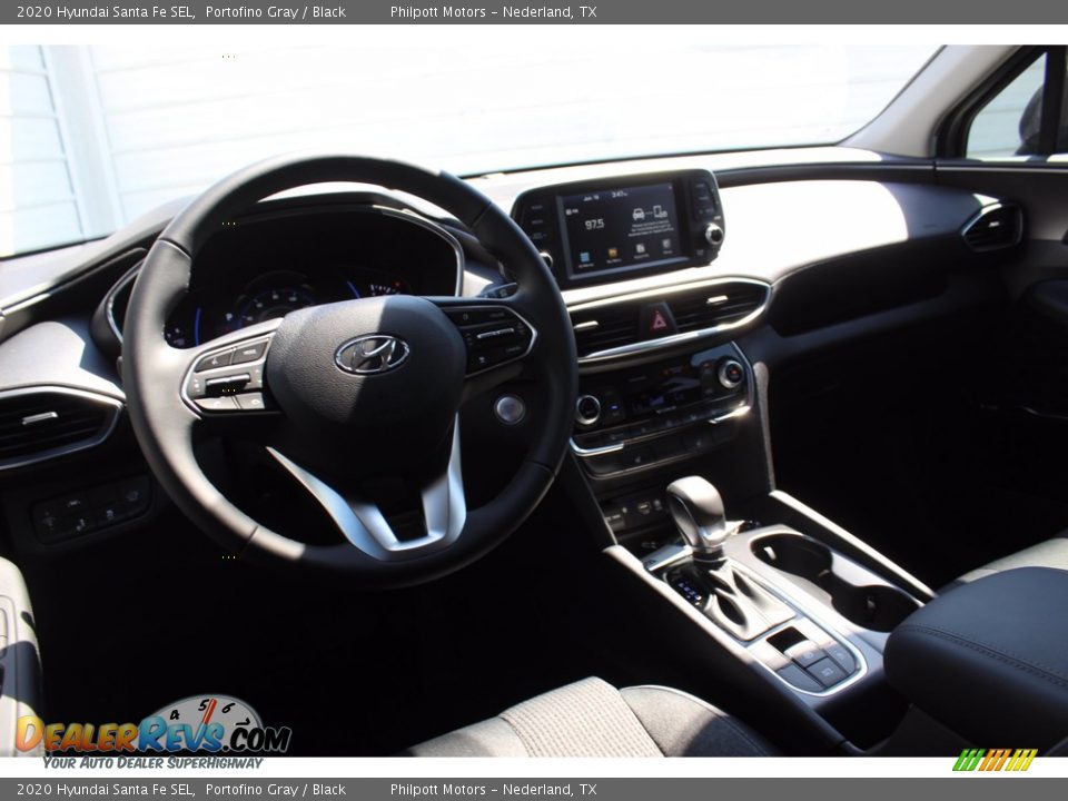 2020 Hyundai Santa Fe SEL Portofino Gray / Black Photo #22