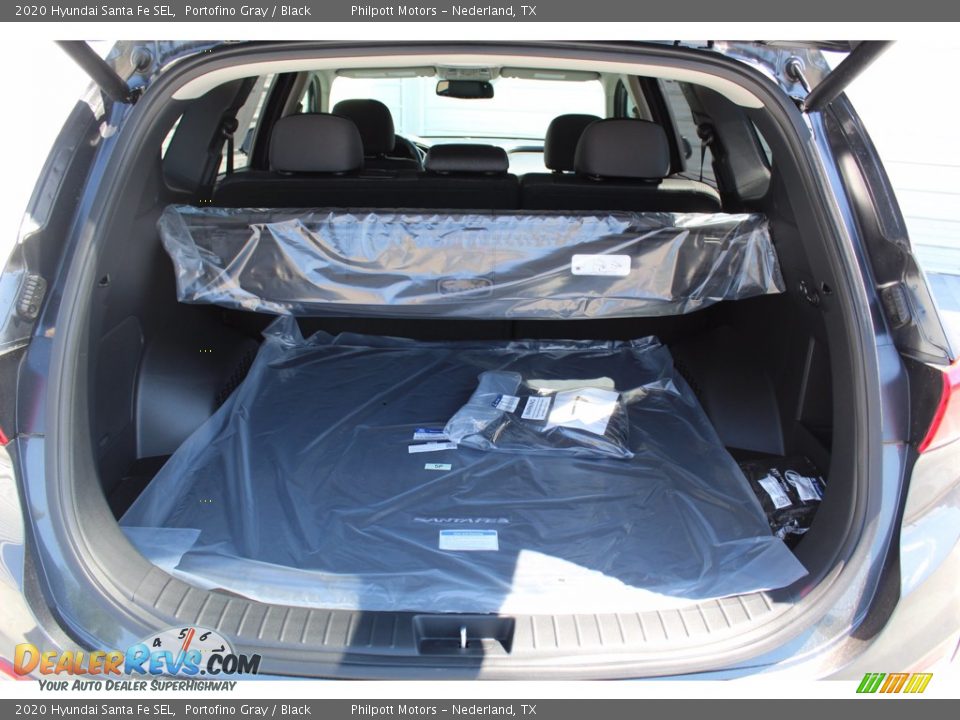 2020 Hyundai Santa Fe SEL Portofino Gray / Black Photo #24
