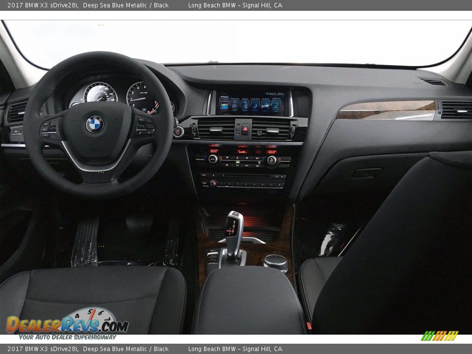 2017 BMW X3 sDrive28i Deep Sea Blue Metallic / Black Photo #15