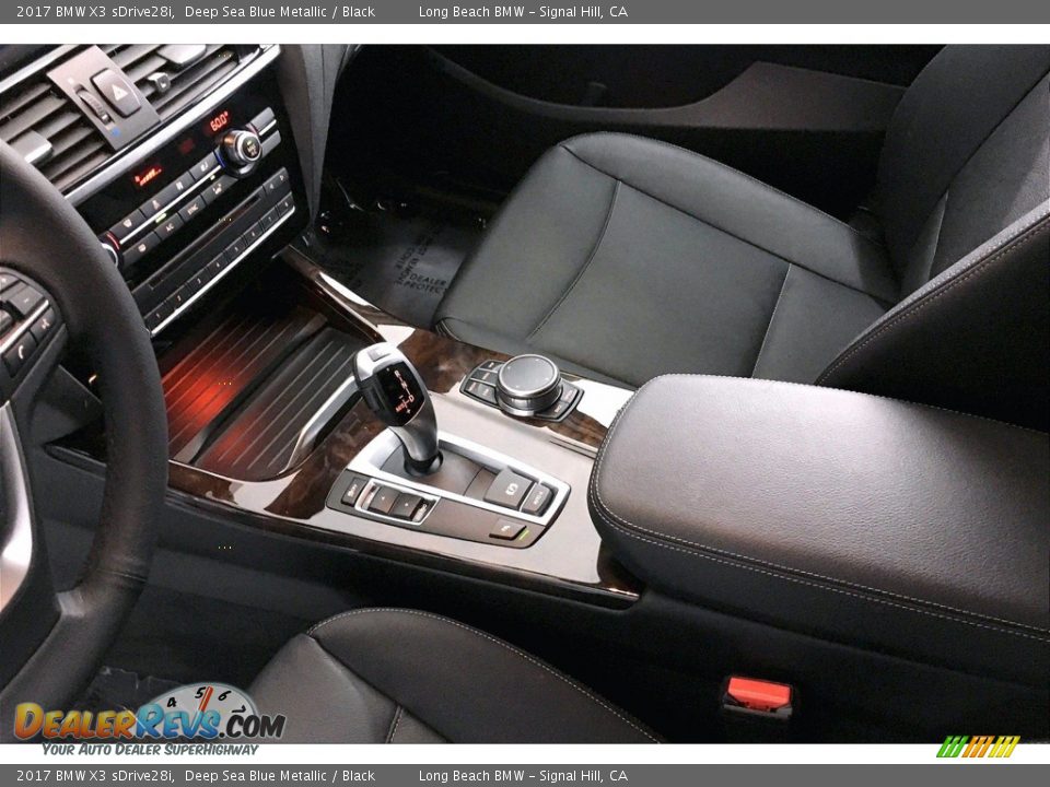 2017 BMW X3 sDrive28i Deep Sea Blue Metallic / Black Photo #16