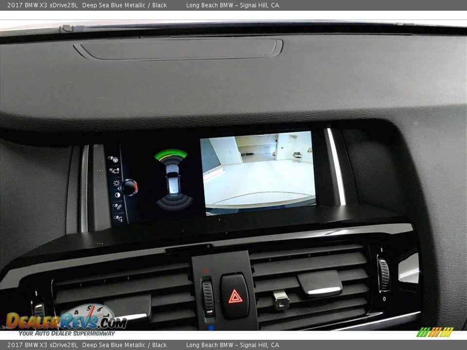 2017 BMW X3 sDrive28i Deep Sea Blue Metallic / Black Photo #17