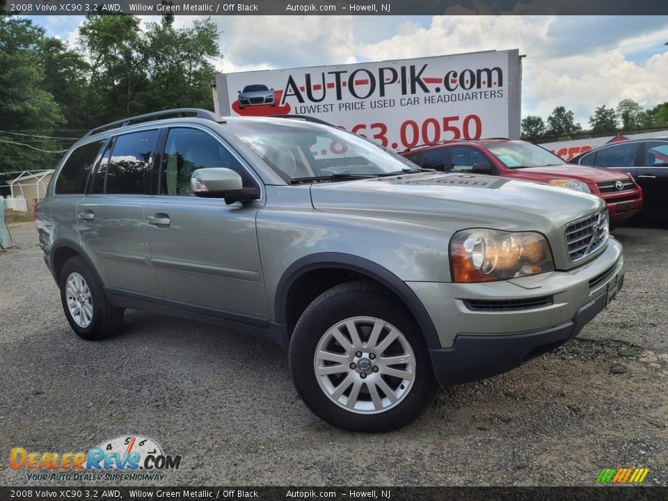 2008 Volvo XC90 3.2 AWD Willow Green Metallic / Off Black Photo #1