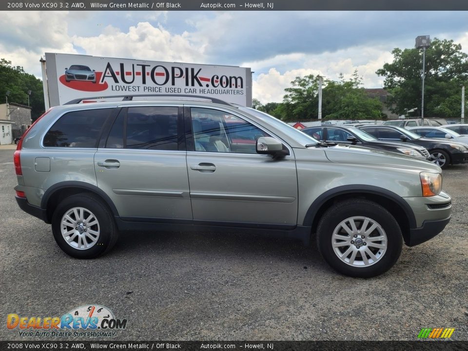 2008 Volvo XC90 3.2 AWD Willow Green Metallic / Off Black Photo #2