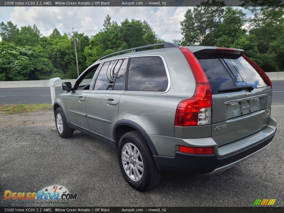 2008 Volvo XC90 3.2 AWD Willow Green Metallic / Off Black Photo #5