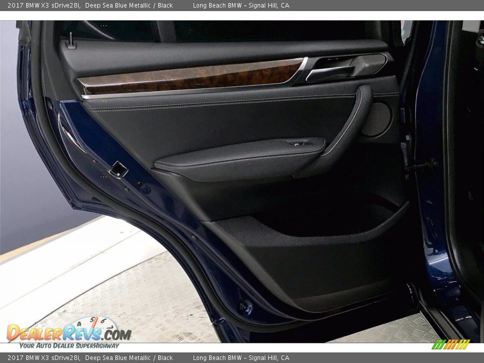 2017 BMW X3 sDrive28i Deep Sea Blue Metallic / Black Photo #25