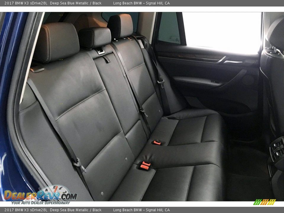 2017 BMW X3 sDrive28i Deep Sea Blue Metallic / Black Photo #29