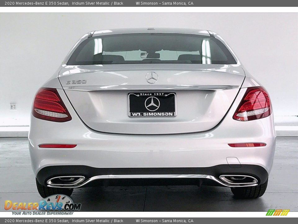 2020 Mercedes-Benz E 350 Sedan Iridium Silver Metallic / Black Photo #3