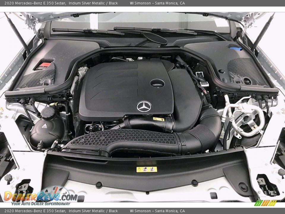 2020 Mercedes-Benz E 350 Sedan Iridium Silver Metallic / Black Photo #8
