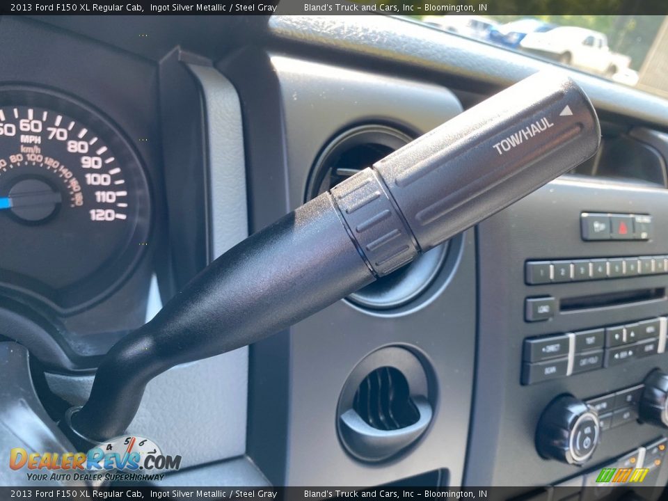 2013 Ford F150 XL Regular Cab Ingot Silver Metallic / Steel Gray Photo #17