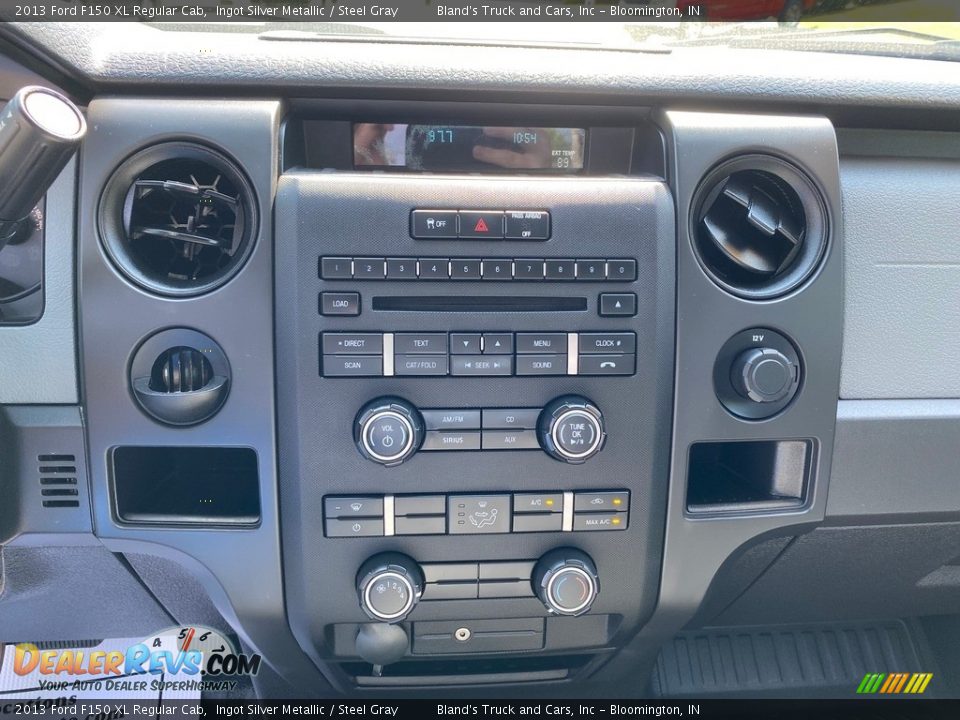 2013 Ford F150 XL Regular Cab Ingot Silver Metallic / Steel Gray Photo #19